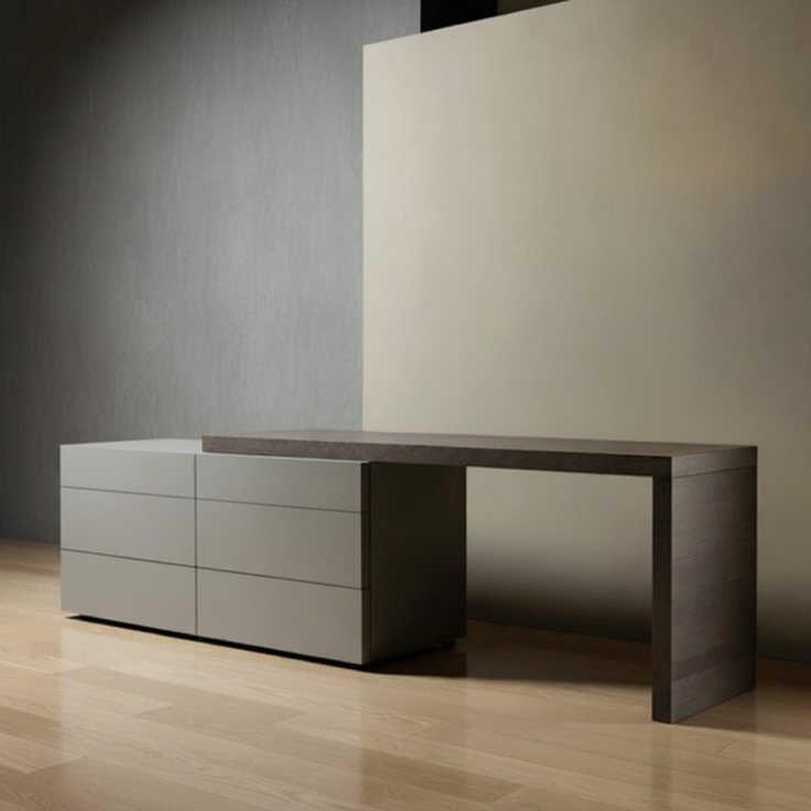 TRENZY Spaces Modern Two-Tone Dresser