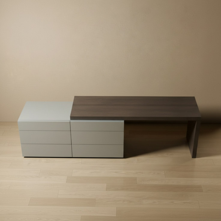 TRENZY Spaces Modern Two-Tone Dresser
