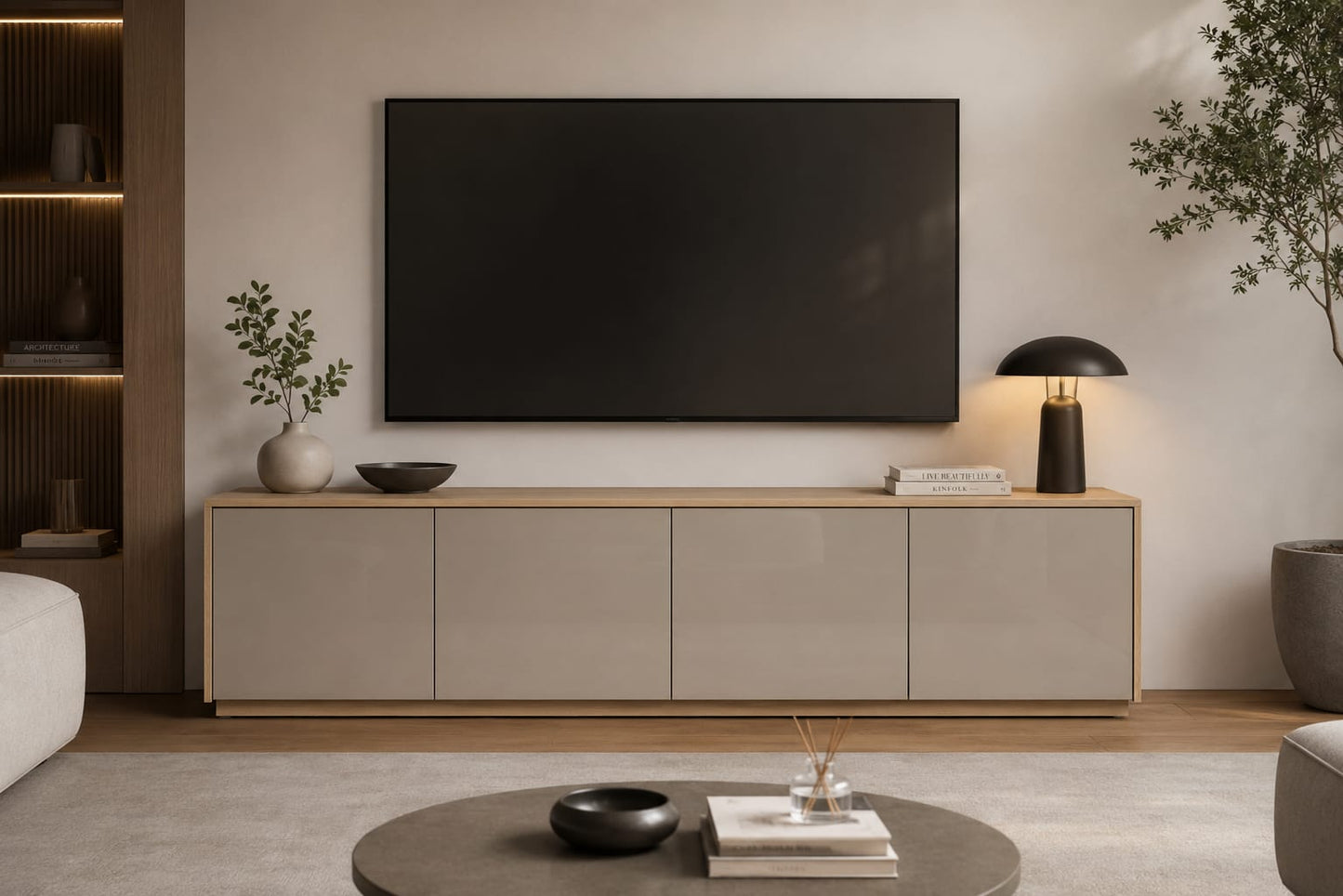 TRENZY Lux TV Stand – Modern Luxury, Effortless Style