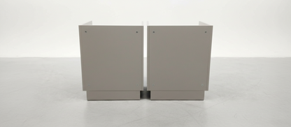 TRENZY Modern Luxury Bedside Pedestal with 2 Drawers – Congo-Muidan | Pair or Single