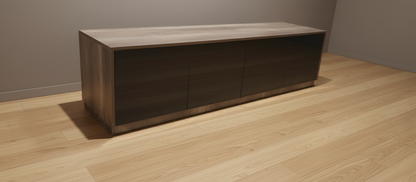 TRENZY Lux Oak TV Stand – Modern Luxury, Effortless Style