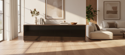 TRENZY Lux Oak TV Stand – Modern Luxury, Effortless Style