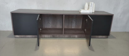 TRENZY Lux Oak TV Stand – Modern Luxury, Effortless Style