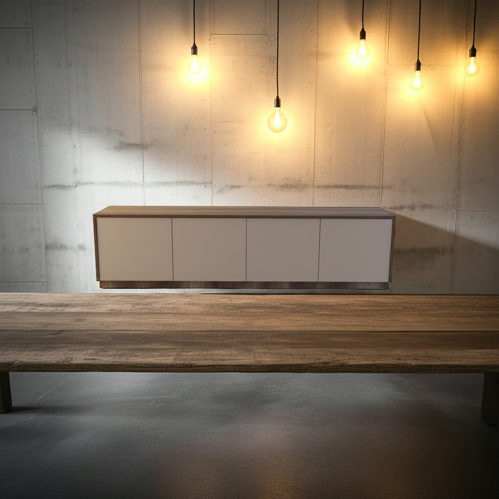 TRENZY Lux Congo-Oak TV Stand – Modern Luxury, Effortless Style