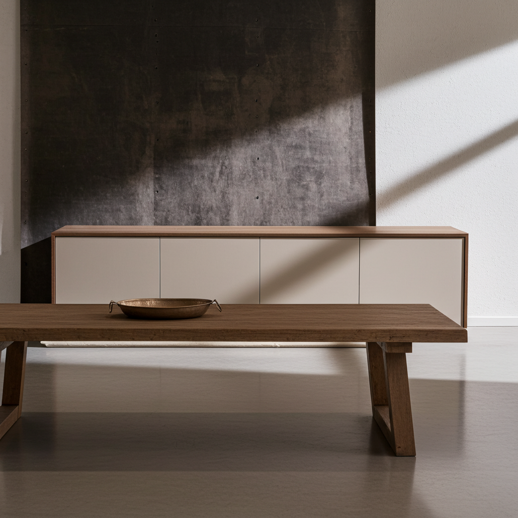 TRENZY Lux Congo-Oak TV Stand – Modern Luxury, Effortless Style